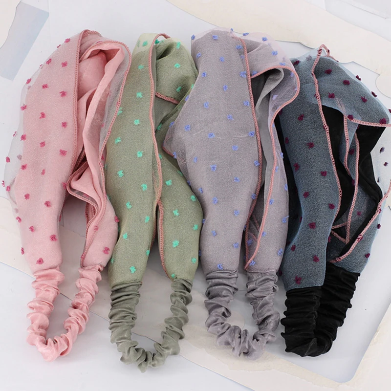 Повязка для волос с принтом женская повязка на голову узлом йоги тюрбан головной