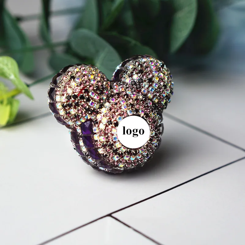 

Car Logo perfume Diamond Air conditioner Outlet clip decoration Car Air Freshener Car Styling Lady Perfumes 100 Original