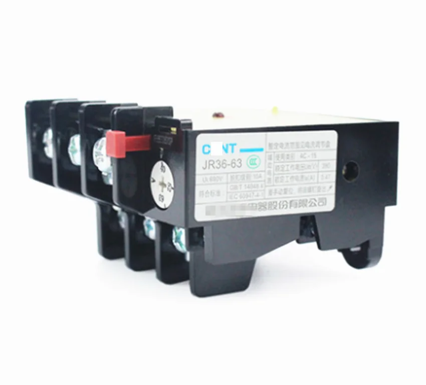 

Реле тепловой перегрузки JR36-63 14-22A 20-32A 28-45A 40-63A