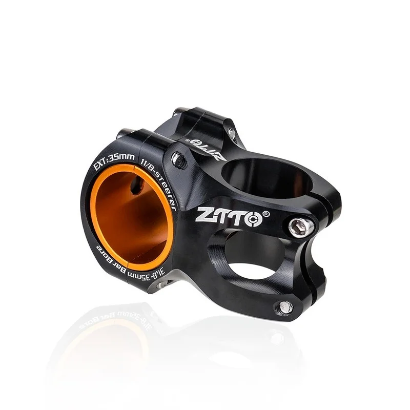 

MTB Bike 0 Degree Stem DH AM Enduro Stem 35/50mm Length Mountain Bicycle Stem 28.6 steerer CNC For 35mm/31.8mm Handlebar