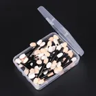 5010 шт губчатая палочка аппликатор теней для век в коробке косметические инструменты для макияжа с двойной головкой кисть для теней для век для женщин инструмент для макияжа