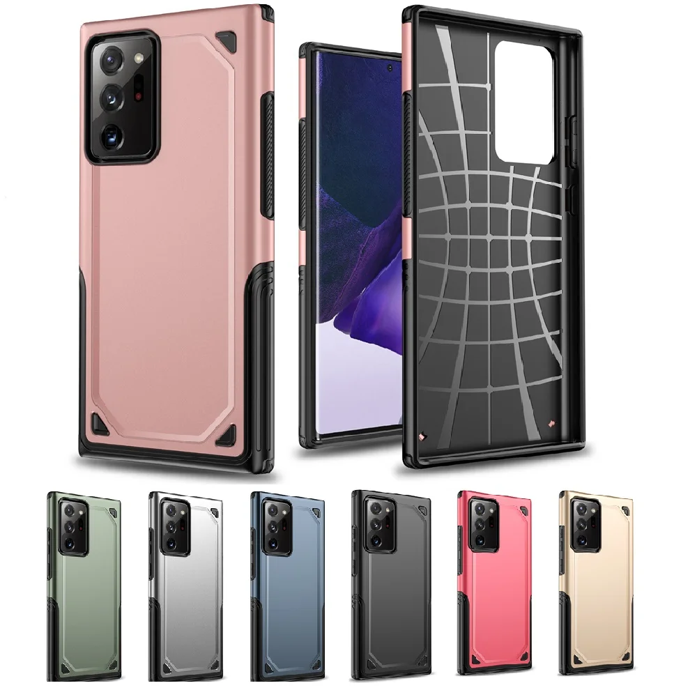 Роскошный армированный чехол для Samsung Note 20 Ultra 10 Plus 9 8 Galaxy S20 S10 S9 S8 S7 J2 J4 J6 A6 A7 A8
