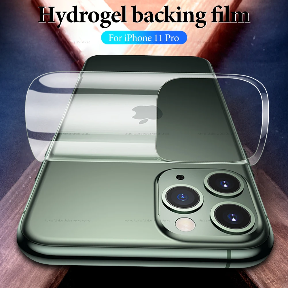 9D мягкая Гидрогелевая защитная пленка из ТПУ для apple iPhone 11 Pro Max Защитная задней