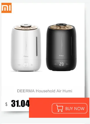 Youpin DEERMA DEM-F600, бытовой увлажнитель воздуха, очиститель воздуха, распылитель времени, Интеллектуальный сенсорный экран, регулируемый