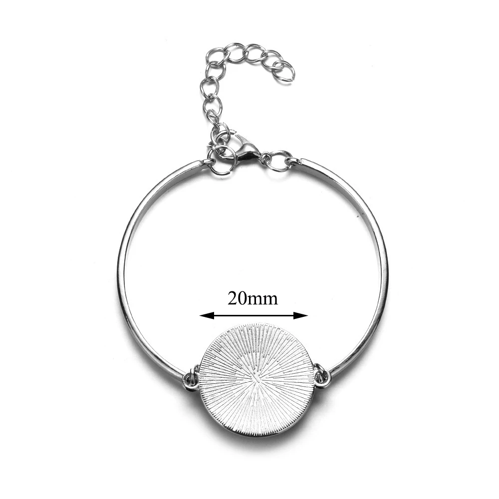 SIAN 2019 New Polish Folk Art Patterns Chain Bracelet Classical Flowers Print Glass Dome Silver Plated Bracelets Bangles r Girls | Украшения