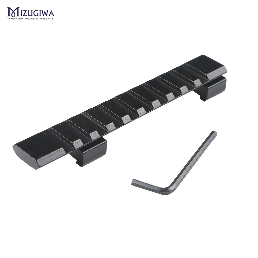 Крепление для прицела от 11 мм до 20 Адаптер Пикатинни Вивер рейка с 10 слотами и