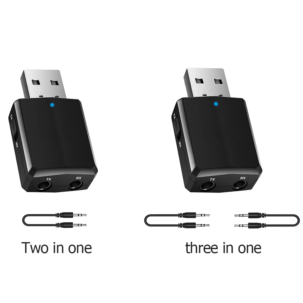 USB A2DP/AVRCP 5 0 Bluetooth совместимый аудиопередатчик приемник с разъемом AUX TX RX для ПК ТВ