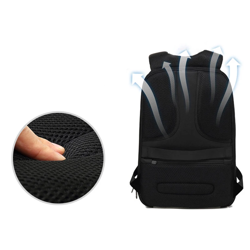 Dc 5V Led динамический дисплей рюкзак Wifi ноутбук управление 22L школьная сумка