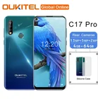 OUKITEL C17 Pro смартфон с 5,5-дюймовым дисплеем, восьмиядерным процессором, ОЗУ 3 ГБ, ПЗУ 64 ГБ, 6,35 мАч, 4G LTE