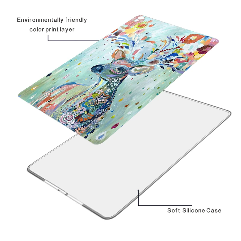 KiKiss Красочный многофункциональный ультратонкий чехол для samsung GALAXY Tab S T700 T705 8 4