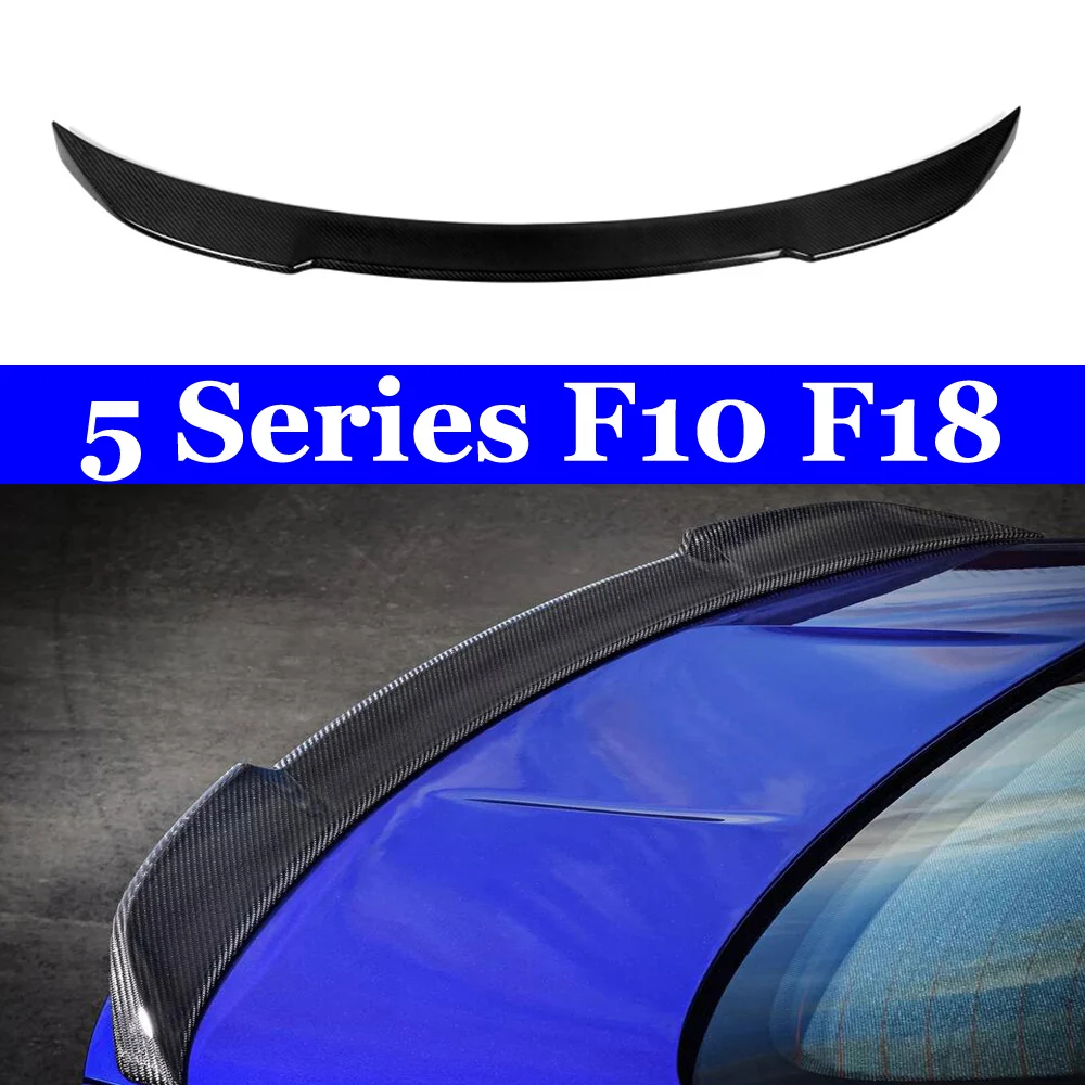 УГЛЕРОДНЫЙ спойлер F10 для BMW M5 F18 530i 535i задний в стиле CS крыло багажника 2010