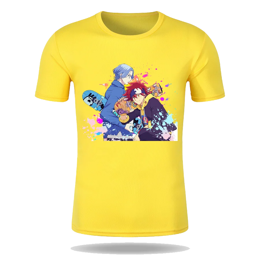 

Custom Summer Men Women Sk8 The Infinity 5 Quick Dry T-shirt 100% Polyester Couple Style Round Neck Jogging T-Shirt