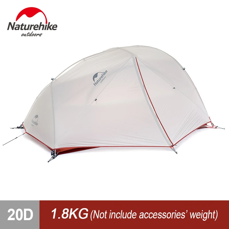 Preise NatureHike Neue Verbesserte Stern-Fluss 2 Person 4 Saison Outdoor Camping Wandern Zelt Doppel-schicht Wasserdichte Zelt W/matte NH17T012-T