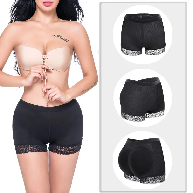 Искусственная для ягодиц Enhancer Ass women Body Shaper Butt Lifter моделирующее белье контроль животика мягкие трусики подтяжка ягодиц набедренные подушечки Tomboy