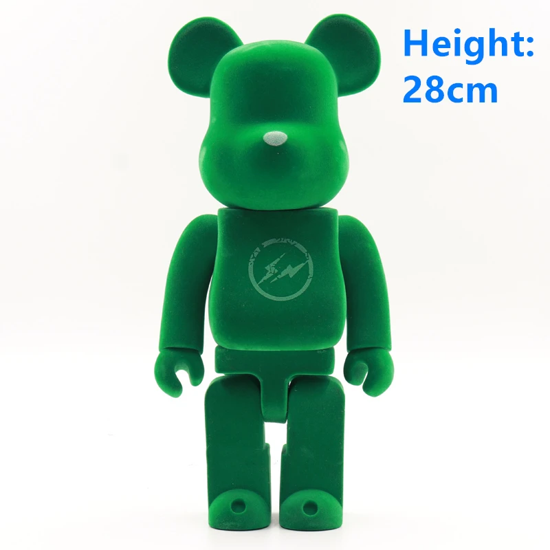 

New products 11inch 28cm 400% Be@rbrick DIY Fashion Toy 21 kinds of teddy bears PVC Action Figure Collectible Model Toy gifts