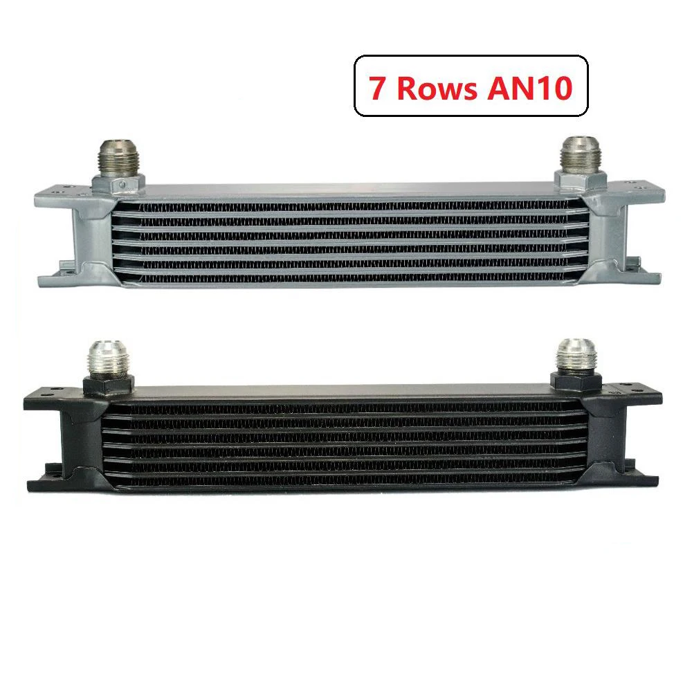 VR RACING британский Алюминиевый 7 рядов Универсальный Масляный радиатор для