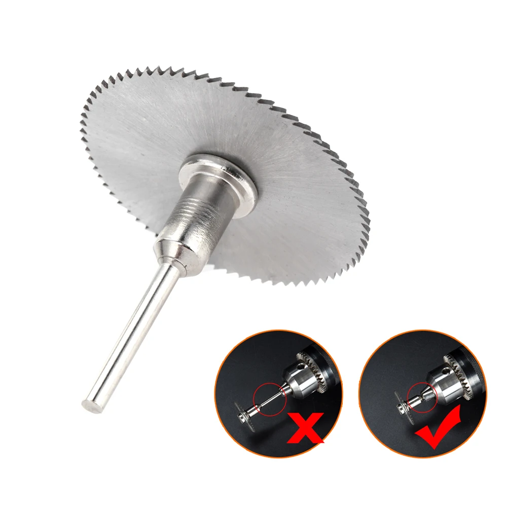 Набор лезвий для циркулярной пилы из быстрорежущей стали с хвостовиком 1/8 дюйма 7