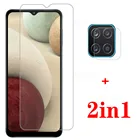 Защитное стекло для samsung a12, закаленное, 2 в 1, для samsung galaxy A12, a 12, 12a, samsun galaxy a12 2021