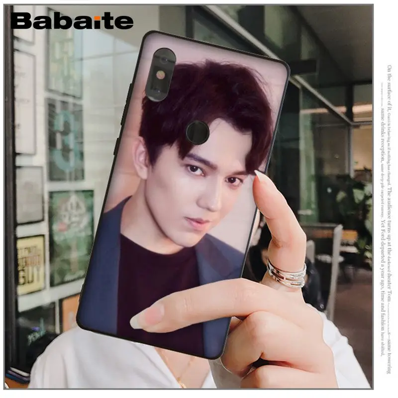 Babaite Dimash Kudaibergen Beautiful Phone Accessories Case for Xiaomi Mi 6 Note3 8 8SE Redmi 5 5Plus Note4 4X Note5 Cellphones