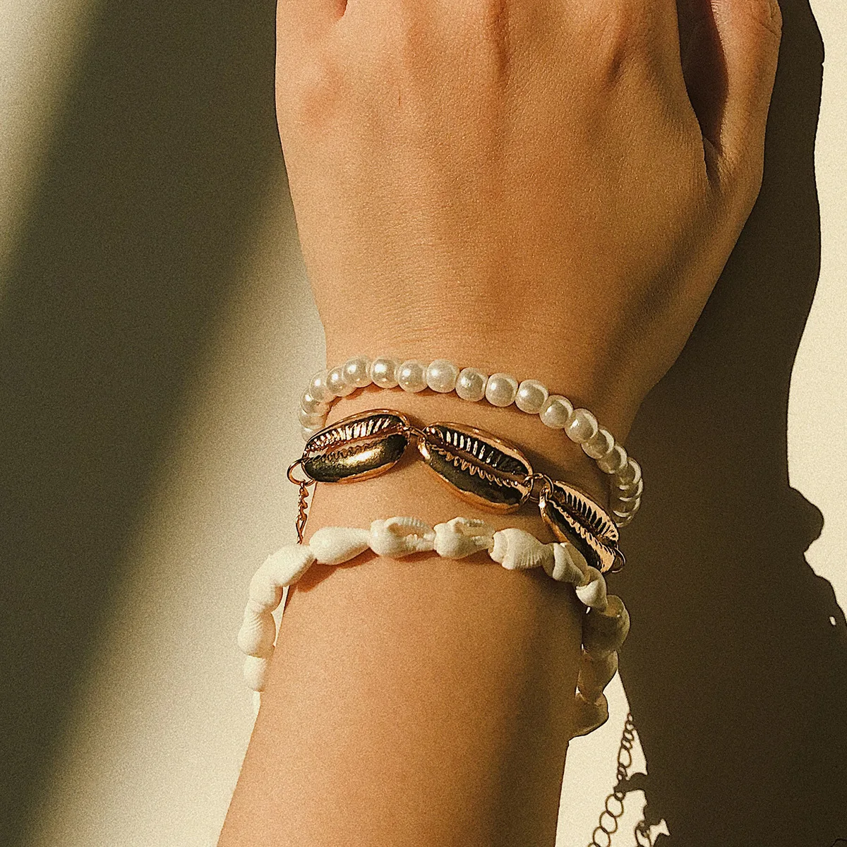 Новое поступление богемные украшения из ракушек 3 шт./компл. оригинальный модный