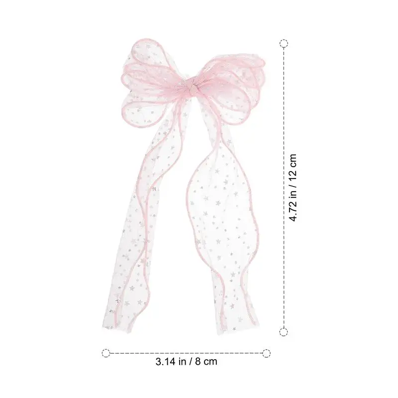 

3pcs Delicate Bow Hair Clips Girls Party Headdress Exquisite Kids Hairpin