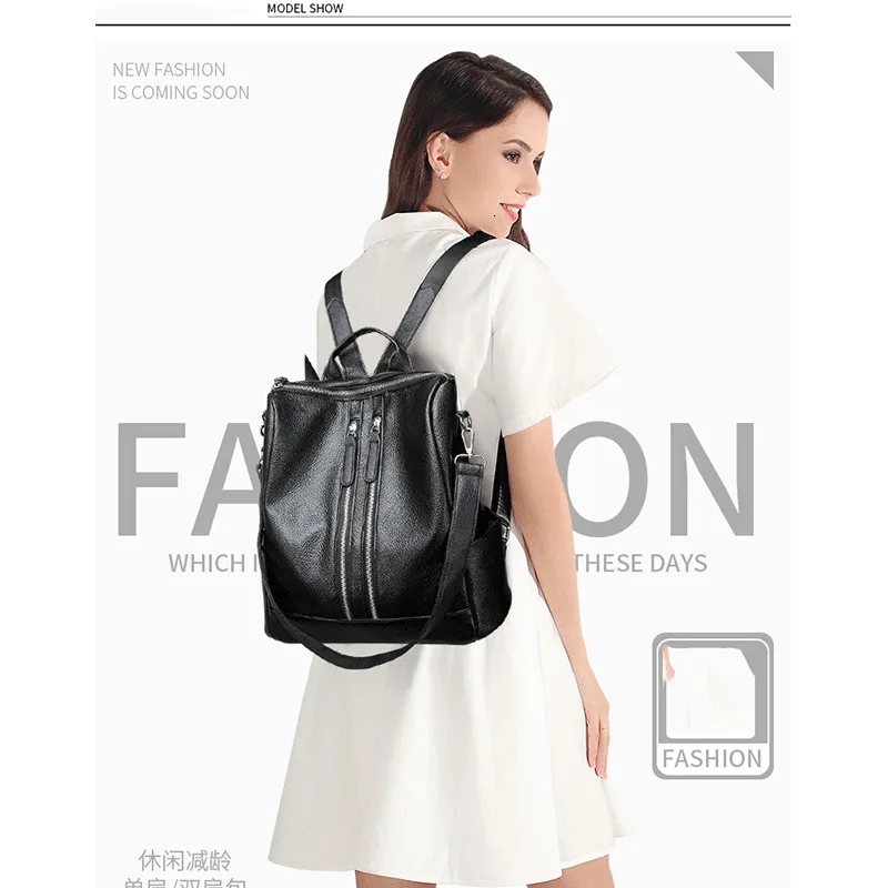 Женские рюкзаки Sac A Dos Mochila Feminina, женские кожаные рюкзаки, высокое качество, Дамский рюкзак в консервативном стиле, винтажный рюкзак