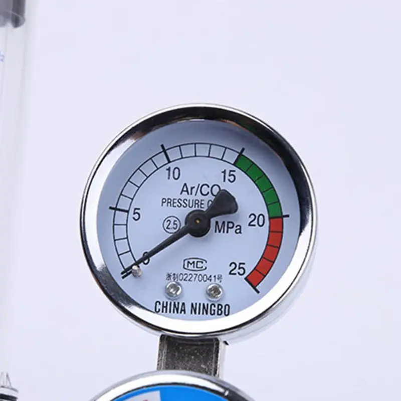 AR/CO2 Regulator Welding Weld Dual Backpurge 25 MPa Mig Flow Meter Gas Argon Pressure Reducer | Инструменты