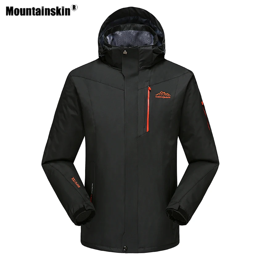 

Mountainskin Men's Hiking Jackets Outdoor Sport Spring Autumn Man Thin Windbreaker Camping Climbing Trekking Male Coat 8XL VA587