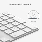 34 клавиши Проводная Механическая цифровая клавиатура ножничный переключатель мини цифровая Подставка Для iMacMac ProMacBook AirPro ноутбук ПК
