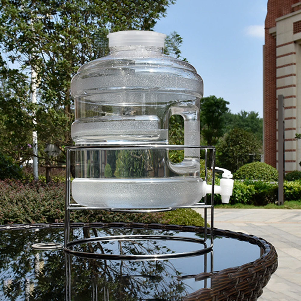 

12L 15L Outdoor Water Storage Bucket With Faucet Portable Household Drinking Water Bucket Large Mouth Plastic Bucket Container