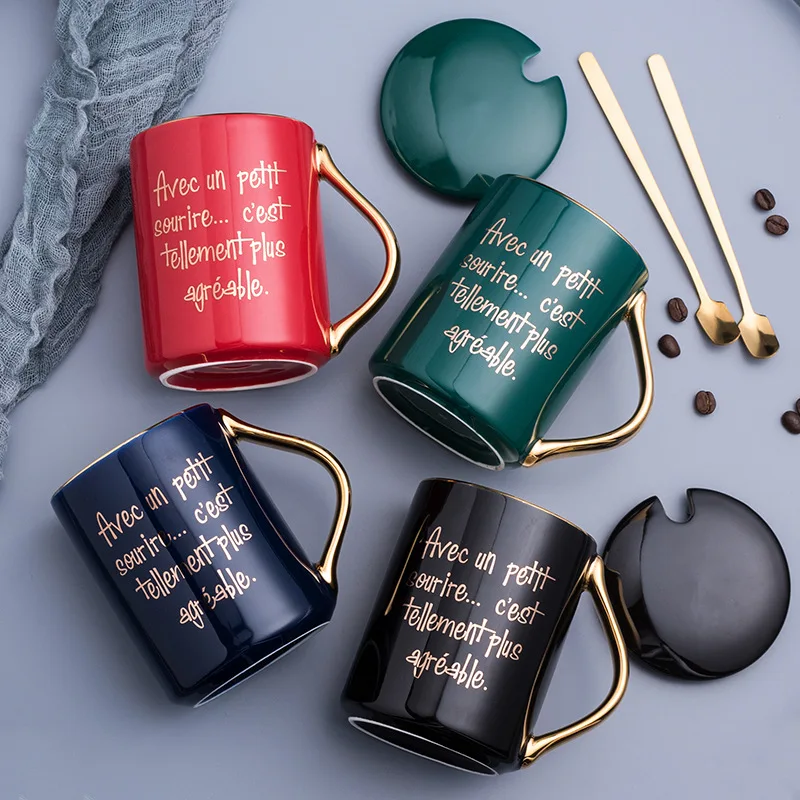 Reusable Coffee Cup Travel Tea Mug With Lid Eco Mugs Creative Tazzine Caffe Personal Office Marble Large A5B | Дом и сад