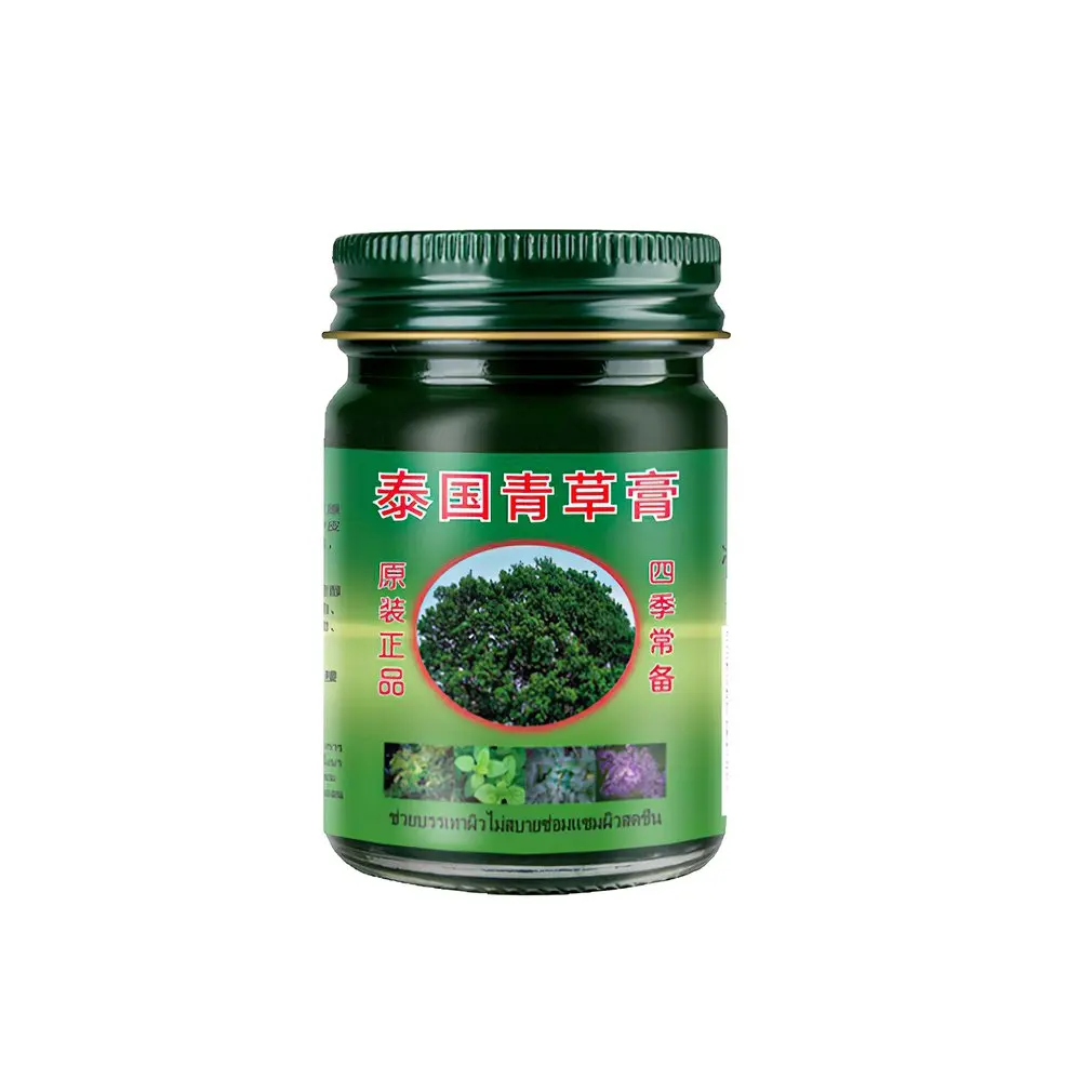 

50g Thailand Tiger Balm Refresh Skin Care Herbal Cream Dizziness Headache Treatment Thai Pain Mosquito Relieve Itching