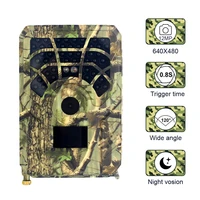 pr300a hunting camera 12mp 720p 120 degrees pir sensor wide angle infrared night vision wildlife trail thermal imager video cam