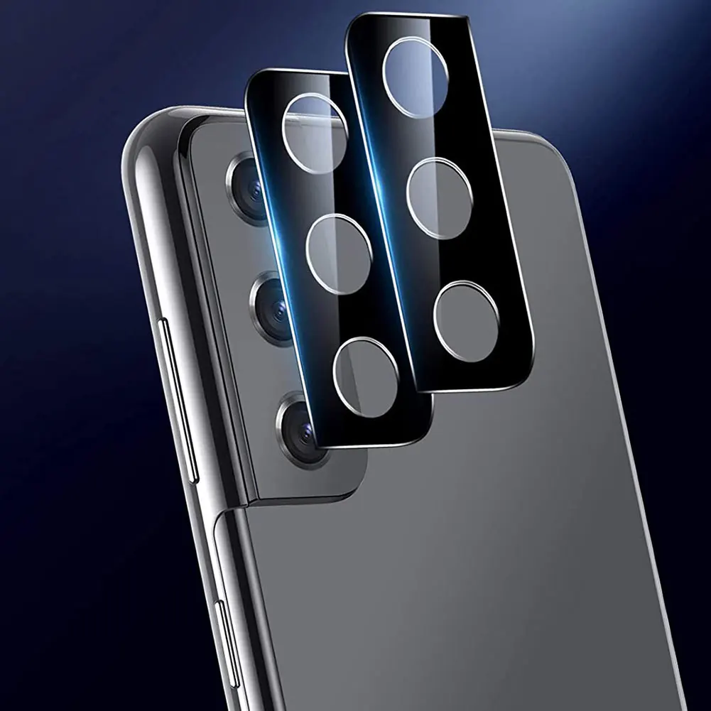 

Hydrogel Film For With Samsung Galaxy S21 Tempered Glass Film Scratch-Resistant Ultr-Thin Camera Lens Cover Black 2PCS