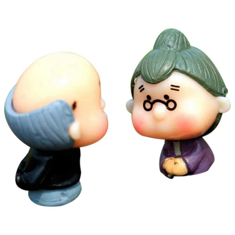 Миниатюрный Сказочный Сад орнамент Для дедушки и бабушки кукольный домик горшок