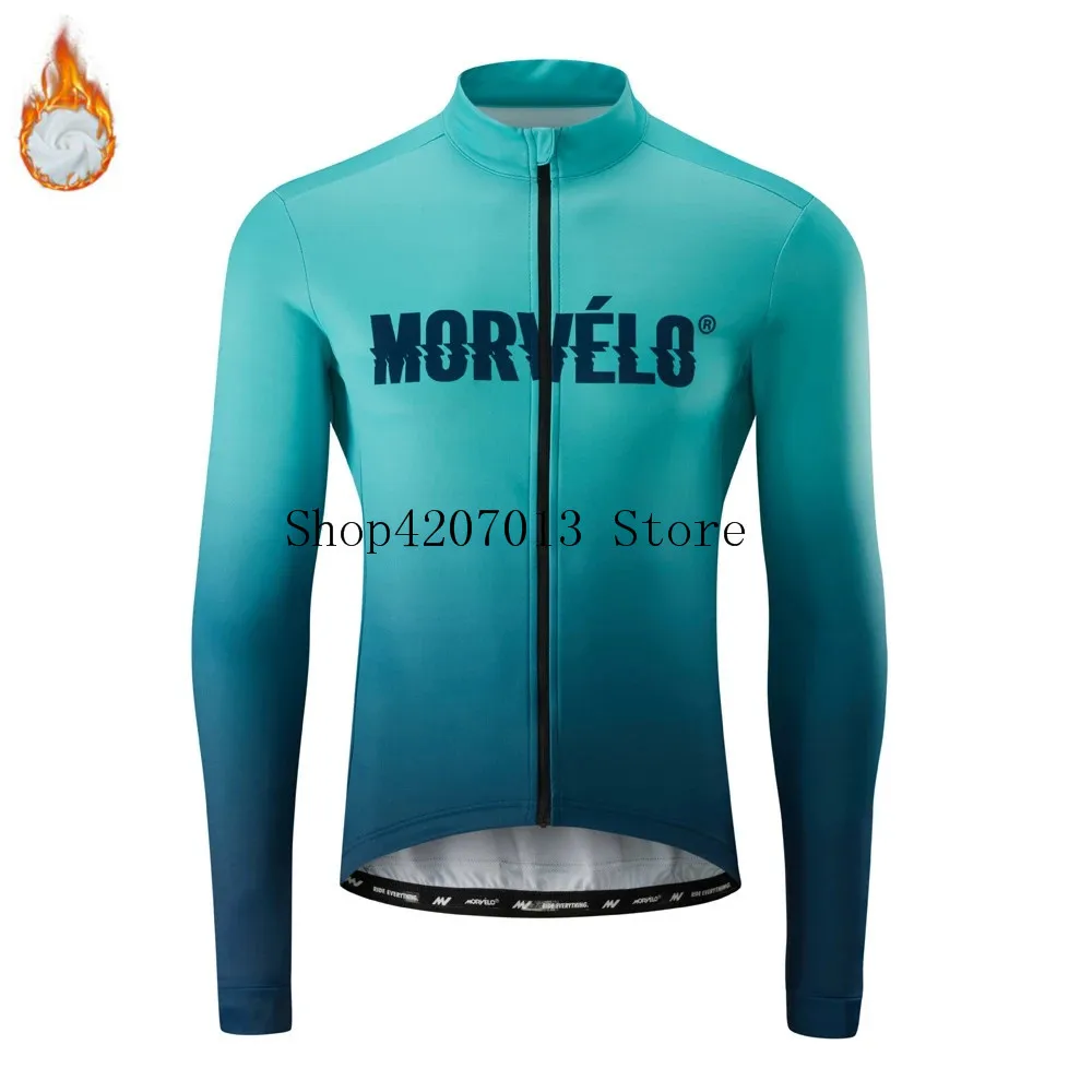 2019 Новинка Morvelo Зима Весна Тепловая флисовая Светоотражающая велосипедная