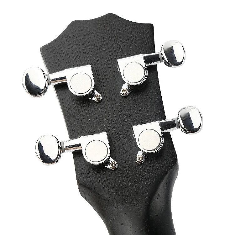 

BWS EST & 1988 23 Inch Concert Ukulele Black Hawaiian Mini Guitar Rosewood Fretboard 4 Strings Mahogany Ukulele Music