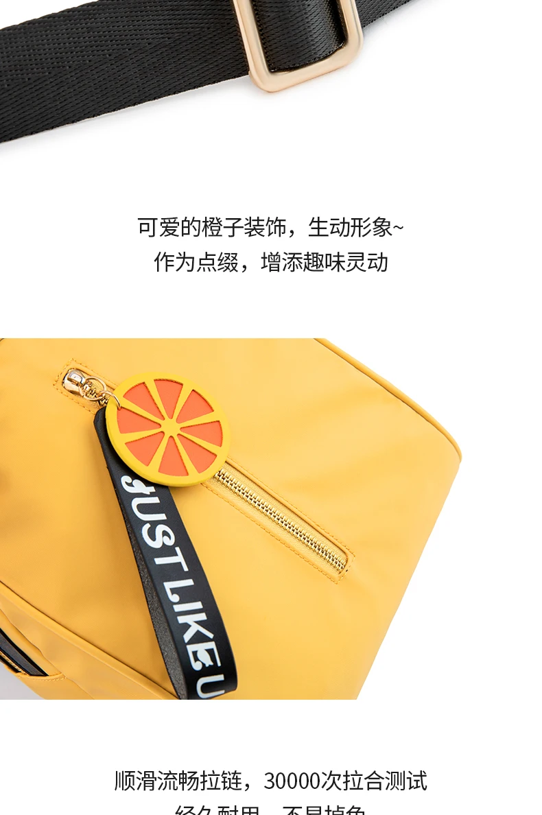 Zoger backpack girls waterproof nylon pouch new mini wild canvas bag fashion Oxford cloth small backpack ins super fire