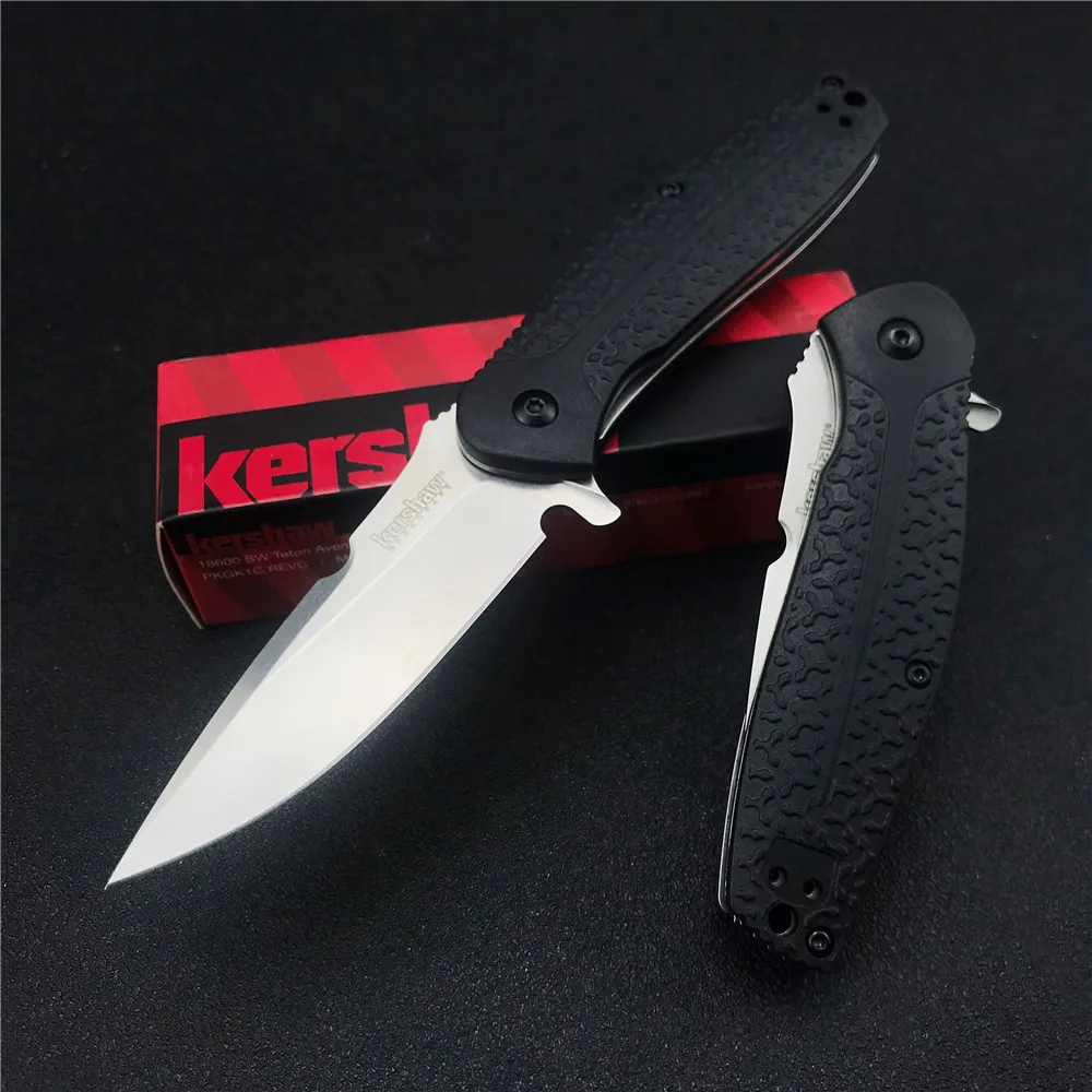 

Kershaw 1970 Folding Knife Nylon Glass Fiber Tactical Handle 3cr13 Mov Steel Pocket Knife Camping Knife EDC Tool Selfdense Knife