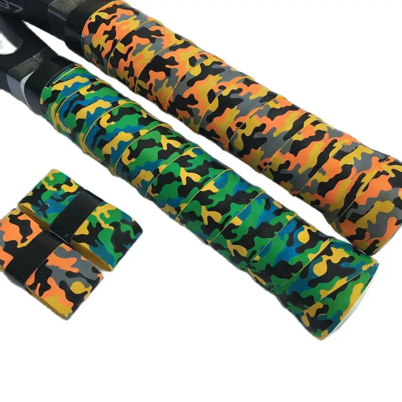 1 шт. новые цветные теннисные ракетки Overgrip ручки камуфляжные клей для рук