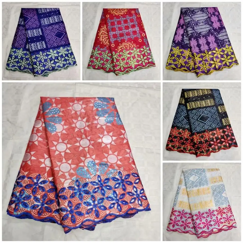 Новая Черная/красная фототкань из швейцарского хлопка с вышивкой Австрия базин