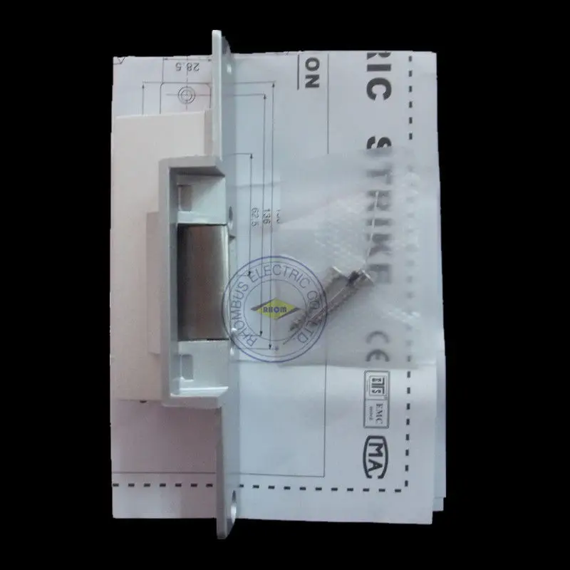 

Stainless steel 1800KG 12VDC Power-Off-Lock Electric Strikes Locks