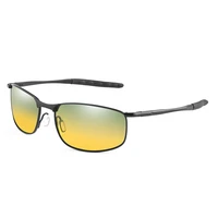 polarized day night vision tac sunglasses polaroid men women square sun glasses for men uv400 driver night driving sun glasses