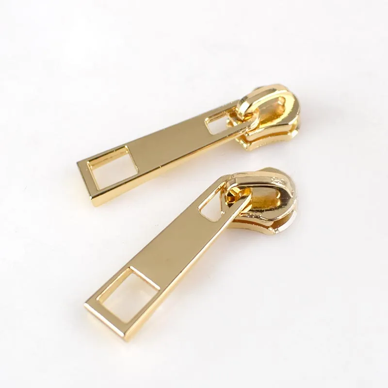 lightgold-10pcs 10/20 штук Модные 5# разъемная застежка-молния Металлические ползунки для молнии металла одежда с замком-молнией мешок швейная-пулер ограничитель молнии тянет на молнии комплект для ремонта аксессуары «сделай сам» - Цвет: lightgold-10pcs