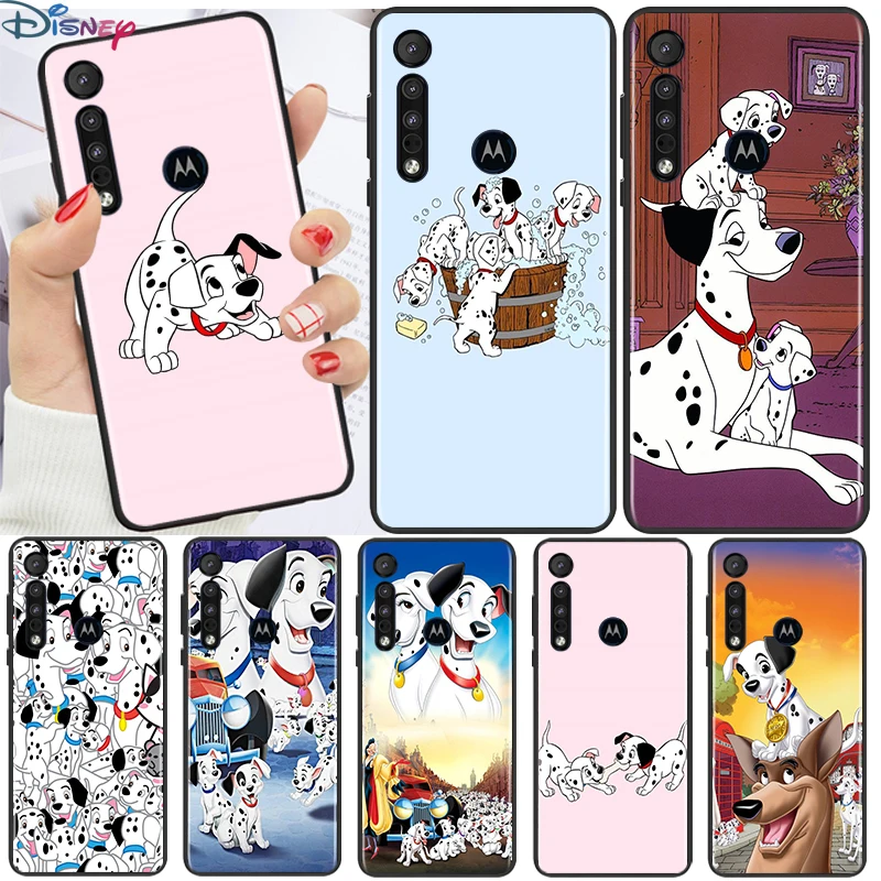 

Disney 101 Dalmatians For Motorola G9 G8 G Edge One E7 E6 Power Lite Marco Hyper Fusion Plus Play Black Phone Case