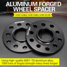 2/4 Pieces 3/5/8/10/12/15mm Wheel Spacer Adapter PCD 5x112 CB 66.5mm 5Lug Suit For Benz-Audi Universal Car