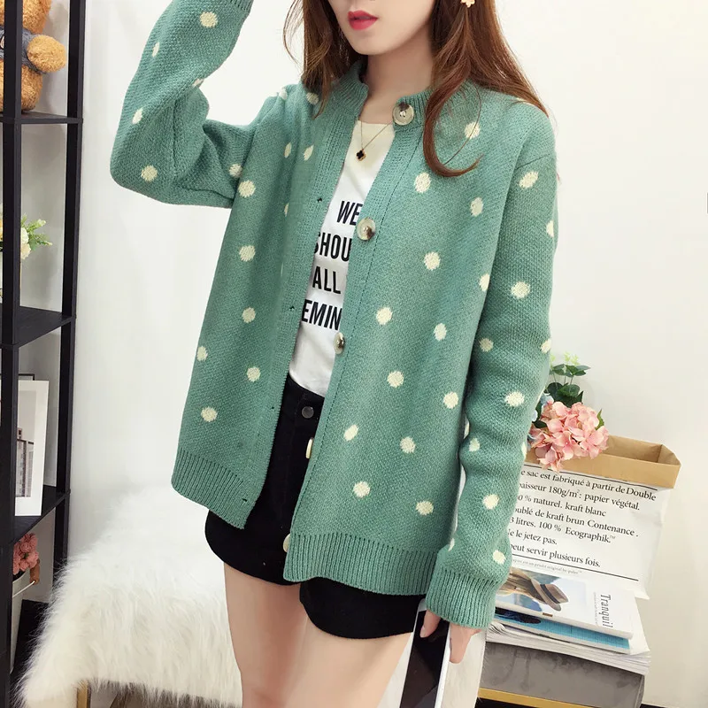 Winter Sweater Women Coat Spring and Autumn New Korean Short Loose Student |