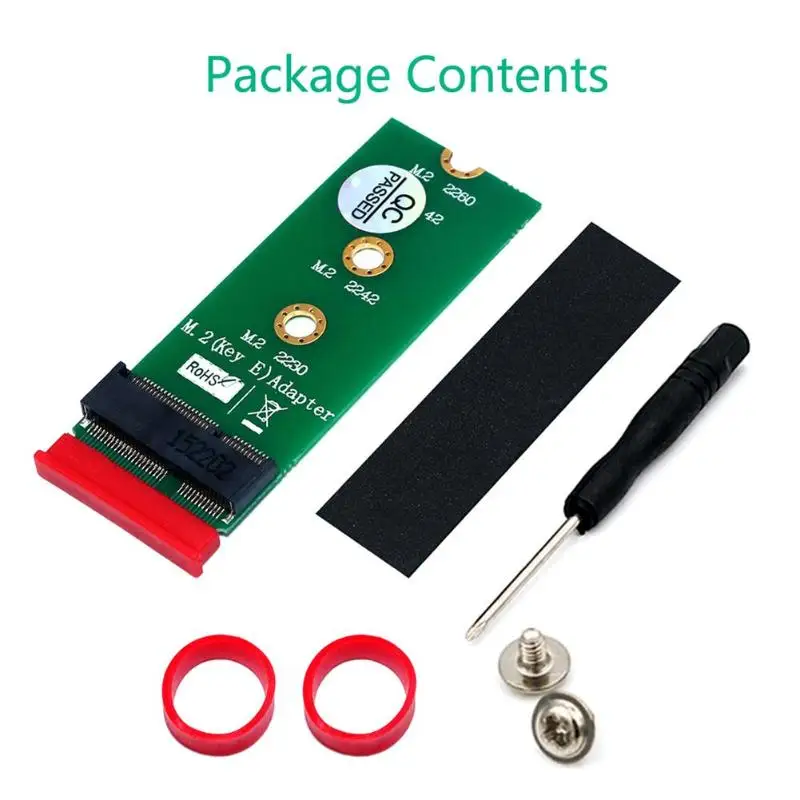 

VODOOL M.2 SSD NGFF Adapter E Key Interface Card For Intel 7265 8260 8260 9260 Module 2230-2260 SSD Test Protection Card Board