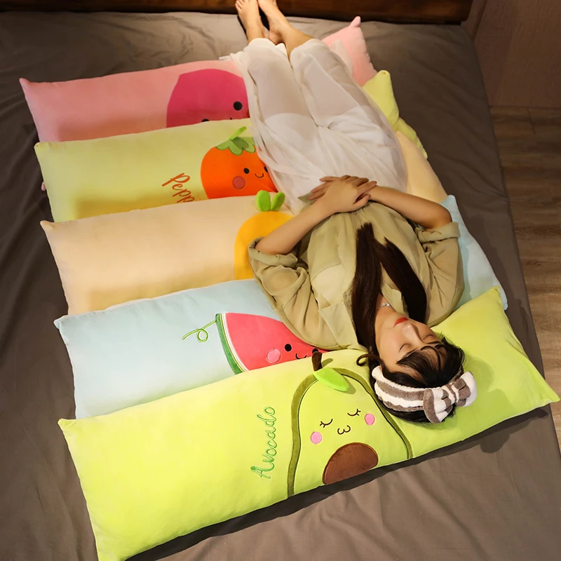 Мягкая эластичная ткань длинная подушка Товары для дома прикроватная девушки