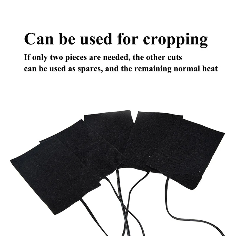 

Balight 3/5/6/8 In 1 USB Charged Clothes Heating Pad Heating Sheet 3 Gear Adjustable Temperature Heating Warmer Pad Vest Jacket
